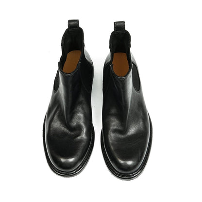 Horsehide Chelsea Boots Classic Ankle Boots for Men